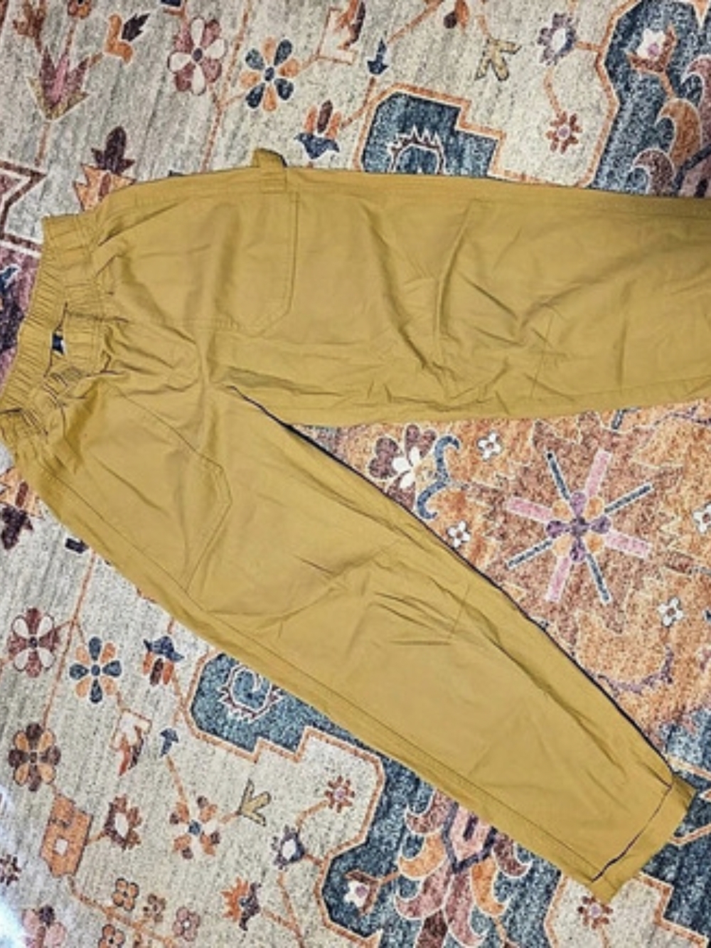 Old Navy Cargo Pants Yellow Size XS
